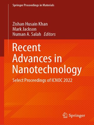 cover image of Recent Advances in Nanotechnology
